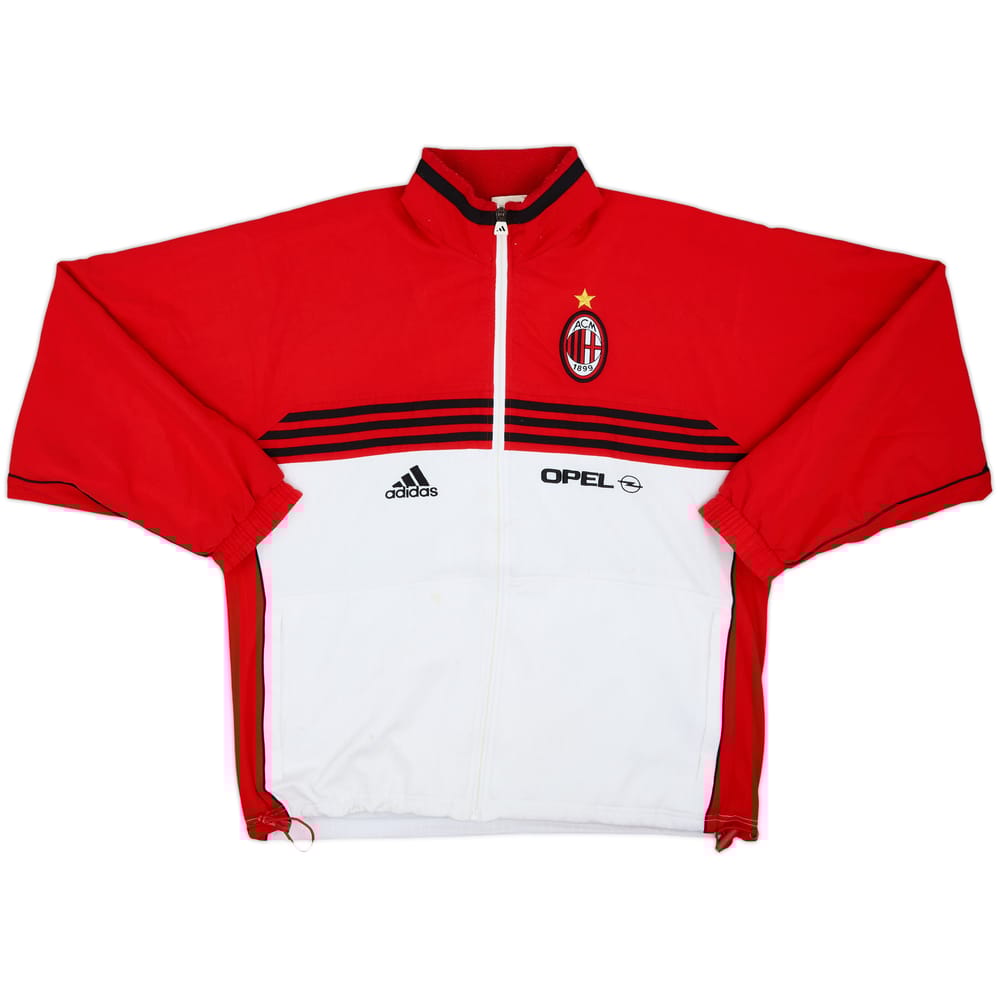 2000-02 AC Milan adidas Track Jacket - 6/10 - (M)