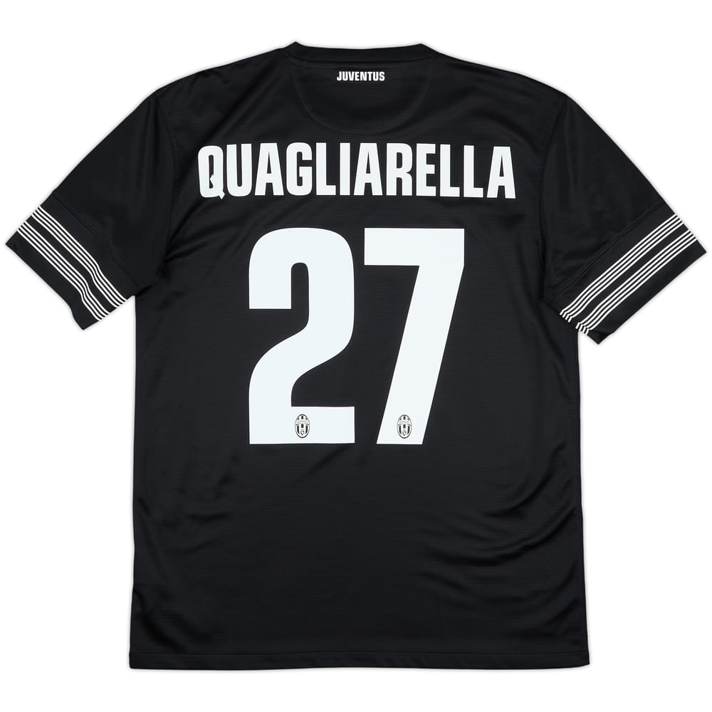 2012-13 Juventus Away Shirt Quagliarella #27 - 10/10 - (M)