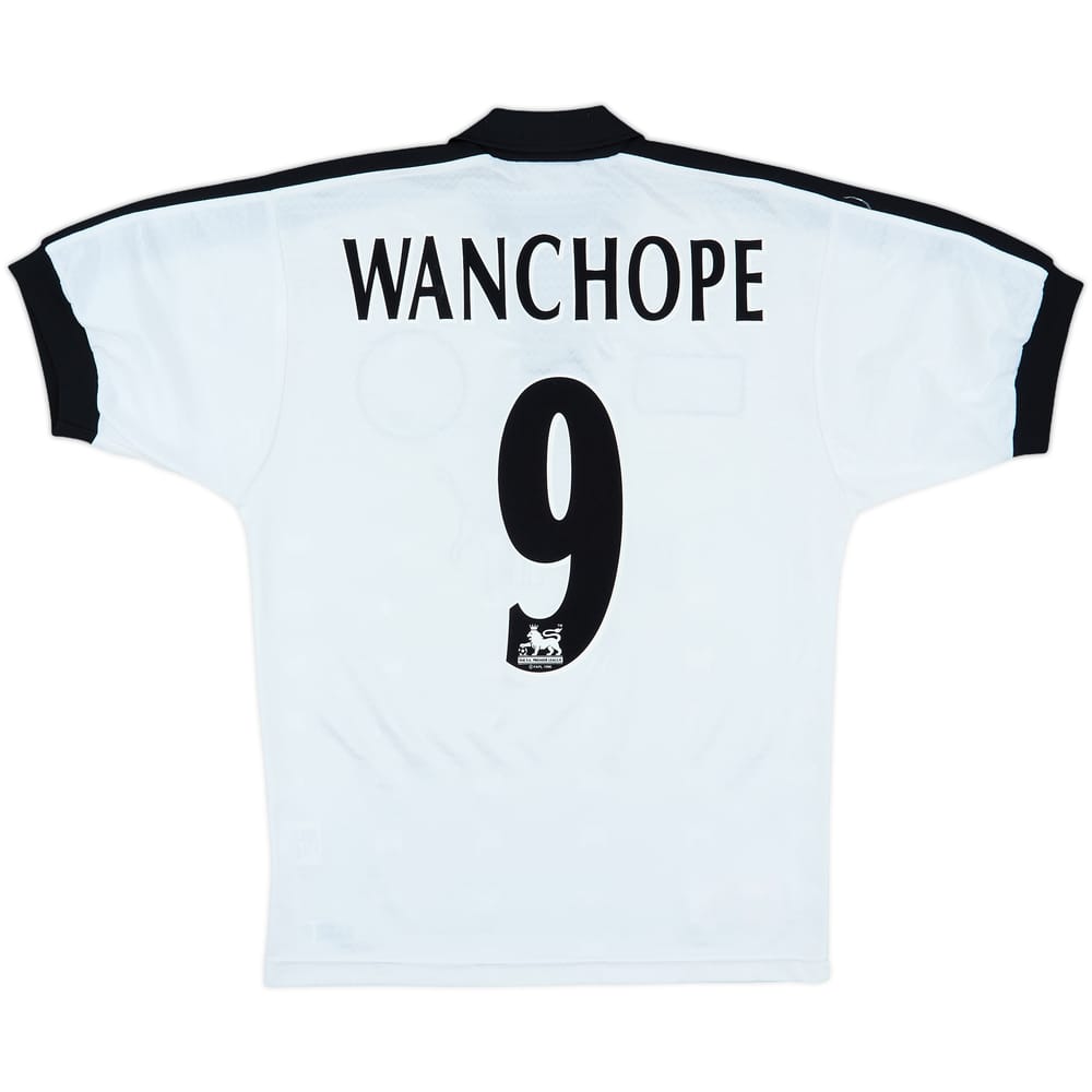 1997-98 Derby County Home Shirt Wanchope #9 - 9/10 - (S)