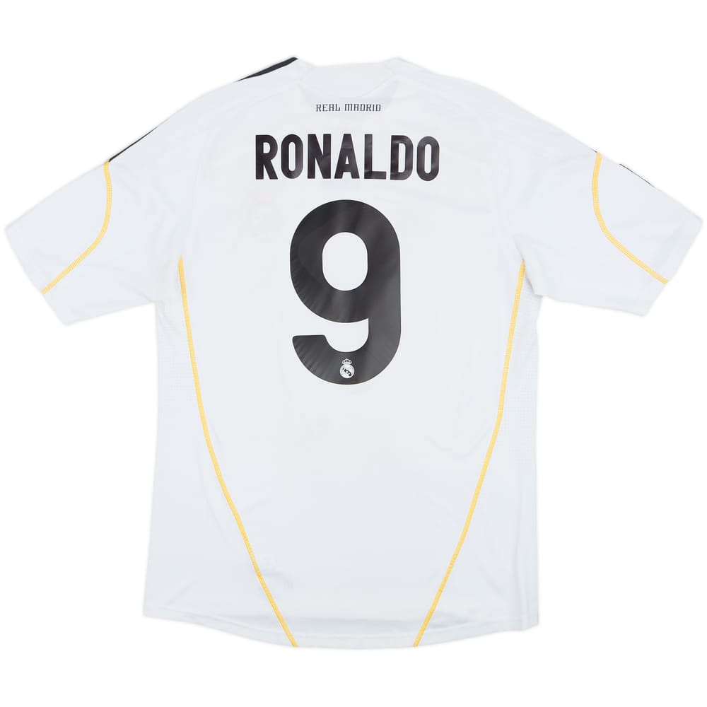 2009-10 Real Madrid Home Shirt Ronaldo #9 - 6/10 - (L)