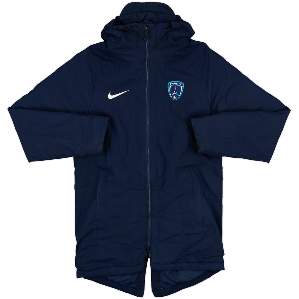 2018-19 Paris FC Nike Hooded Padded Bench Coat - 5/10 - (S)