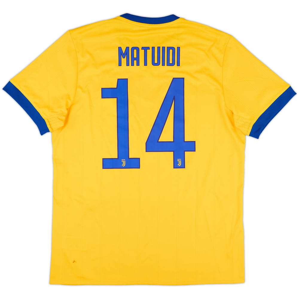 2017-18 Juventus Away Shirt Matuidi #14 - 5/10 - (L)