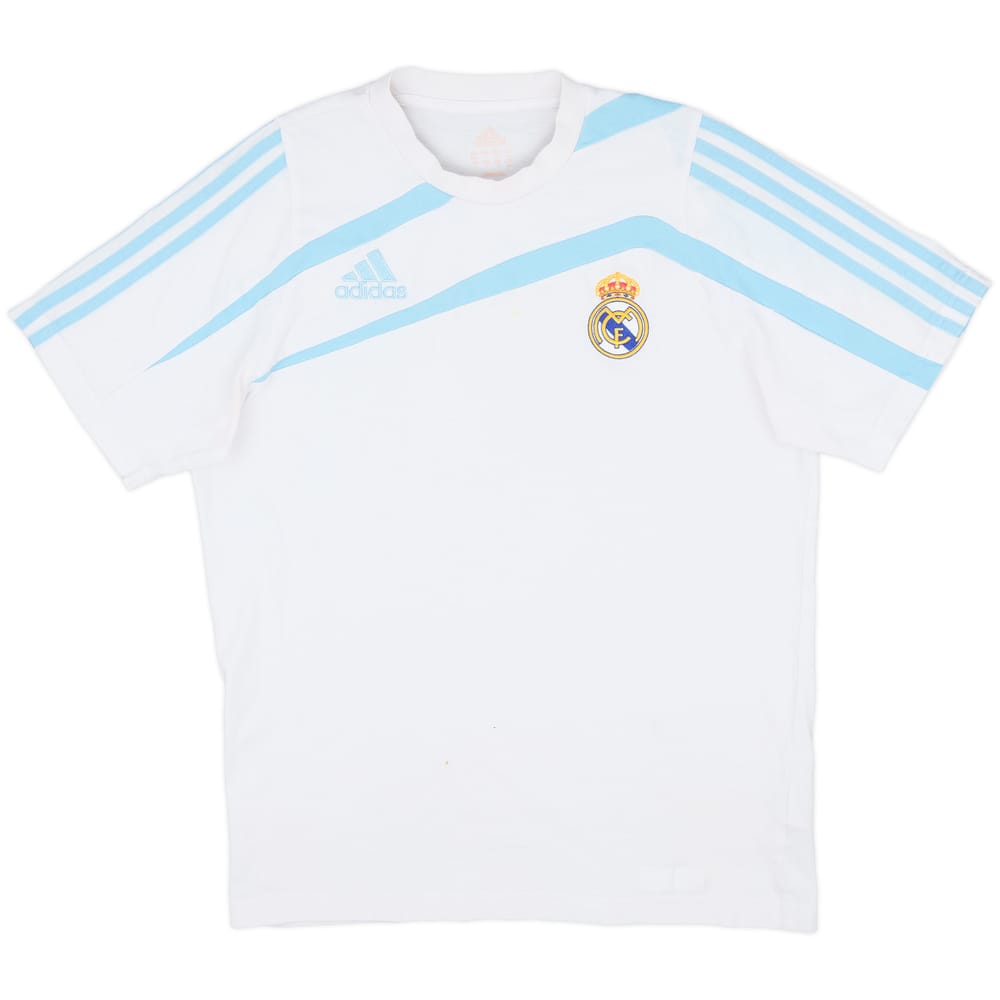 2009-10 Real Madrid adidas Cotton Tee - 6/10 - (S)