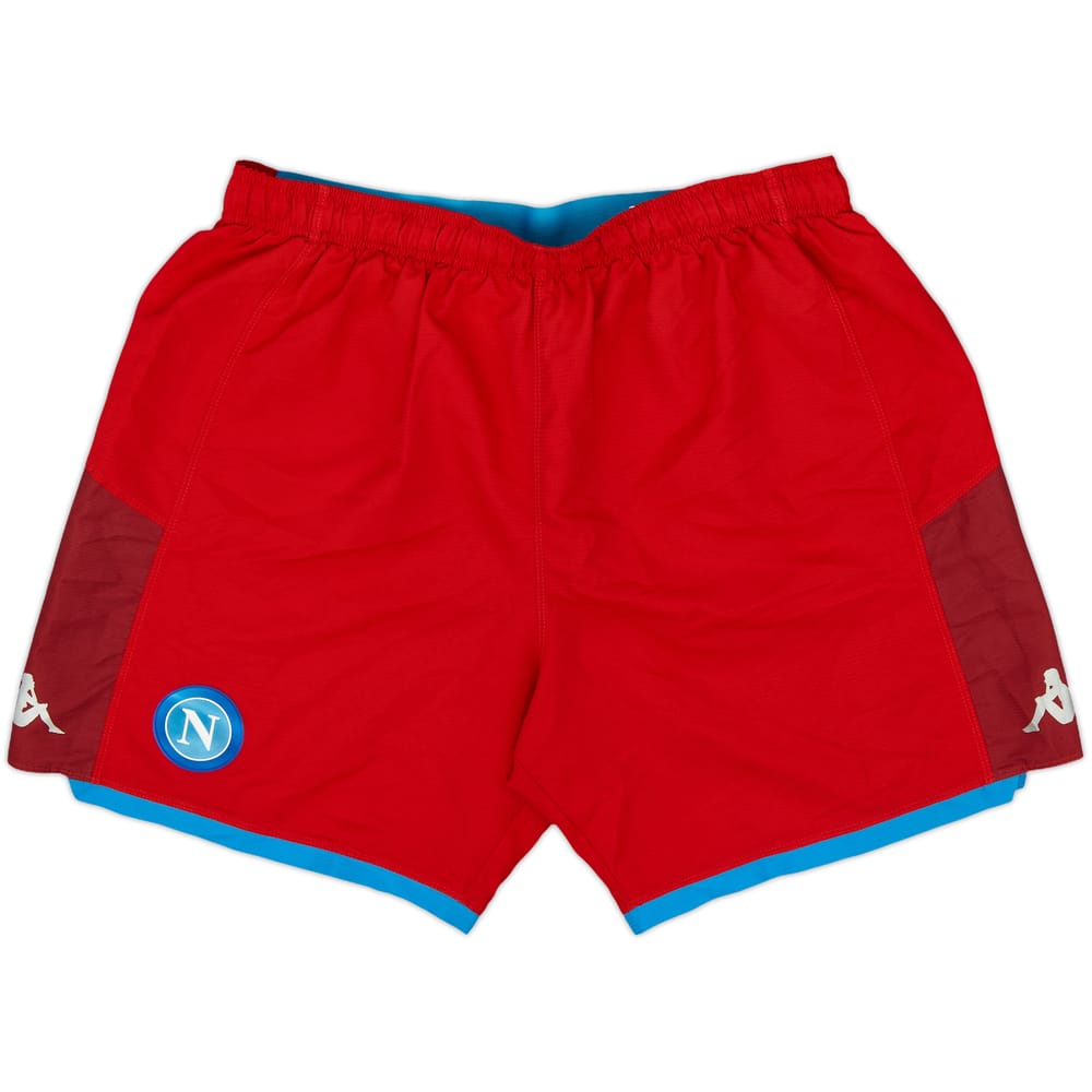 2019-20 Napoli GK Home Shorts - 9/10 - (XL)