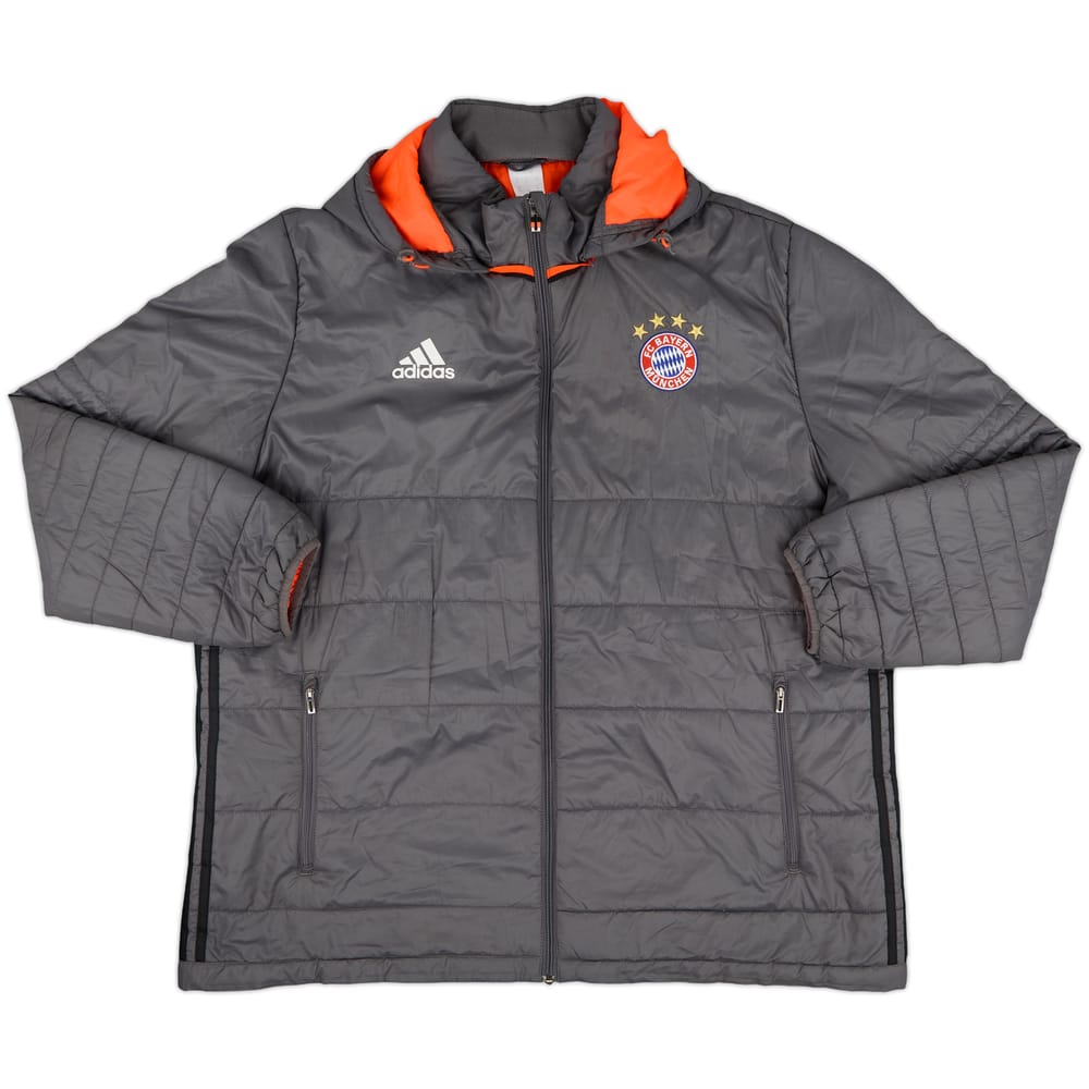 2016-17 Bayern Munich adidas Padded Bench Coat - 9/10 - (XXL)