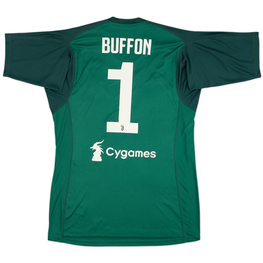 2018-19 Juventus GK S/S Shirt Buffon #1 - 8/10 - (L)