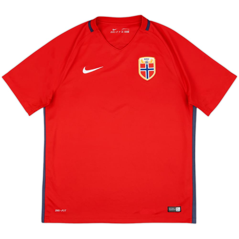 2016-18 Norway Home Shirt - 9/10 - (L)