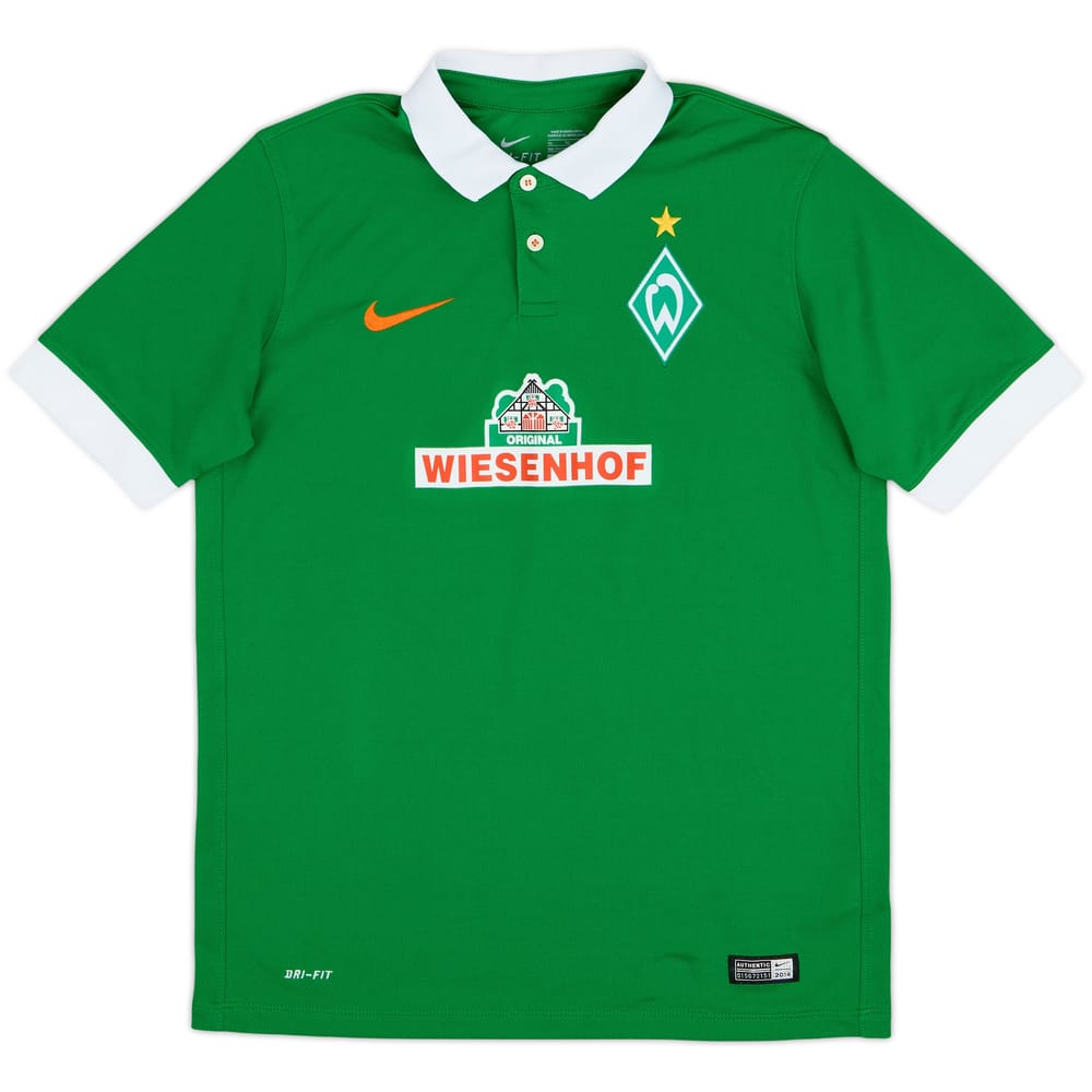 2014-15 Werder Bremen Home Shirt - 10/10 - (XL.Boys)