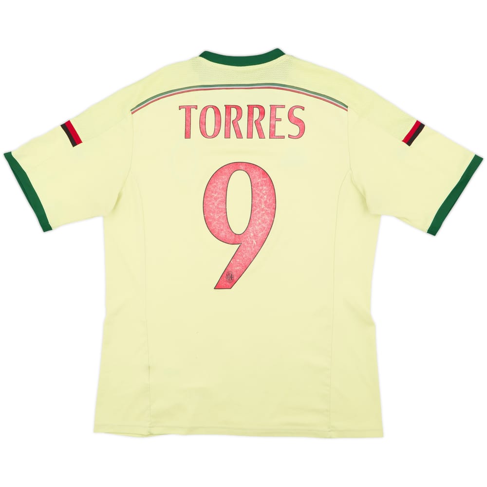 2014-15 AC Milan Third Shirt Torres #9 - 5/10 - (L)
