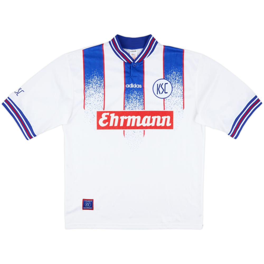 1996-98 Karlsruhe Home Shirt - 8/10 - (L)