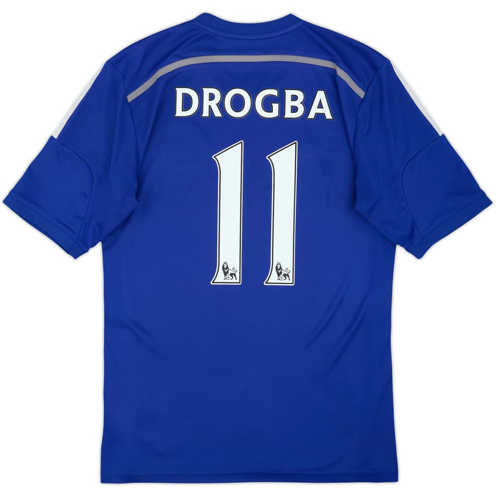 2014-15 Chelsea Home Shirt Drogba #11 - 5/10 - (M)