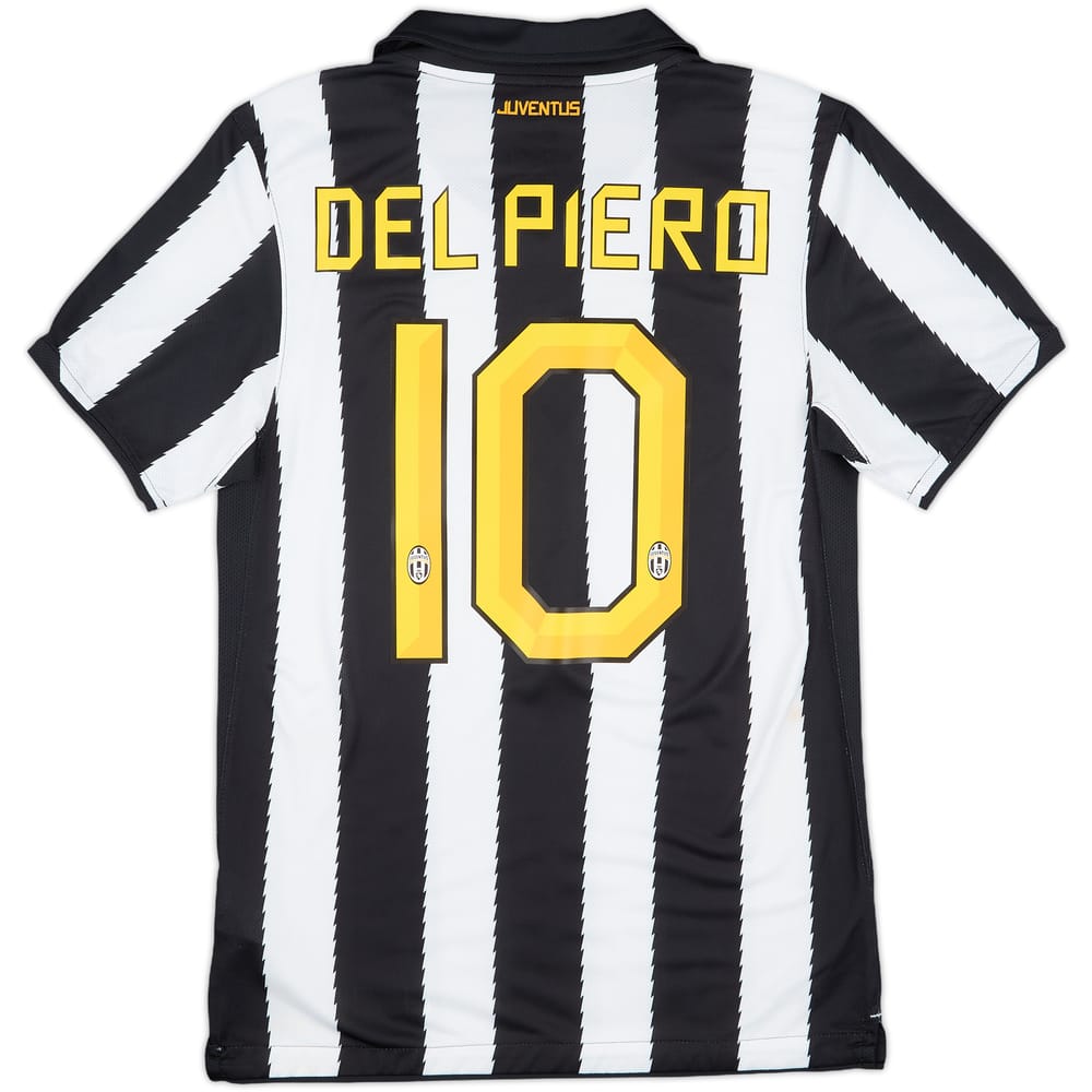 2011-12 Juventus Home Shirt Del Piero #10 - 8/10 - (S)