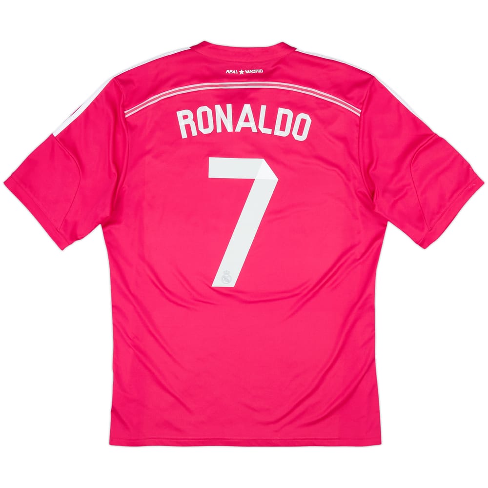 2014-15 Real Madrid Away Shirt Ronaldo #7 - 7/10 - (XL)