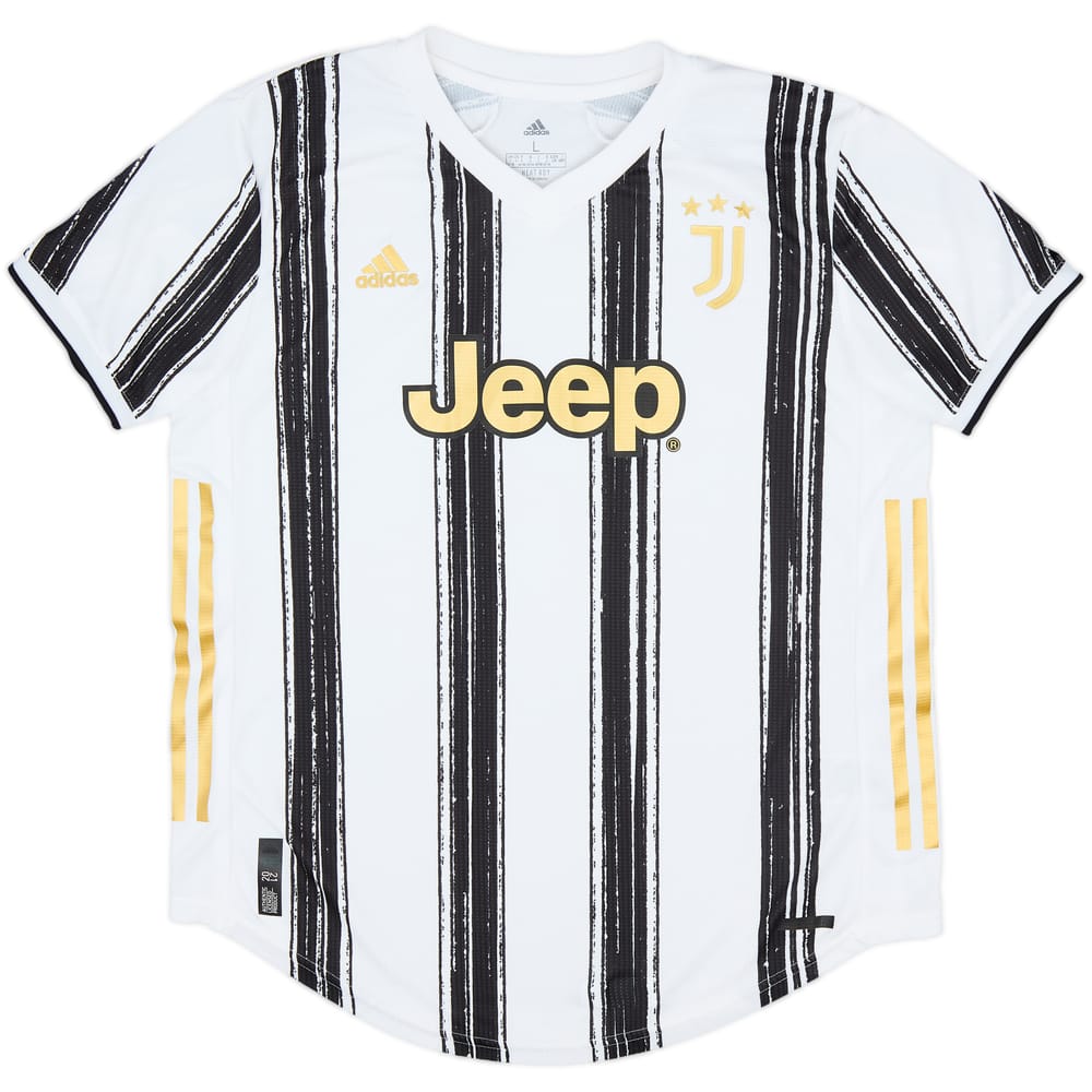 2020-21 Juventus Authentic Home Shirt - 10/10 - (Women's L)