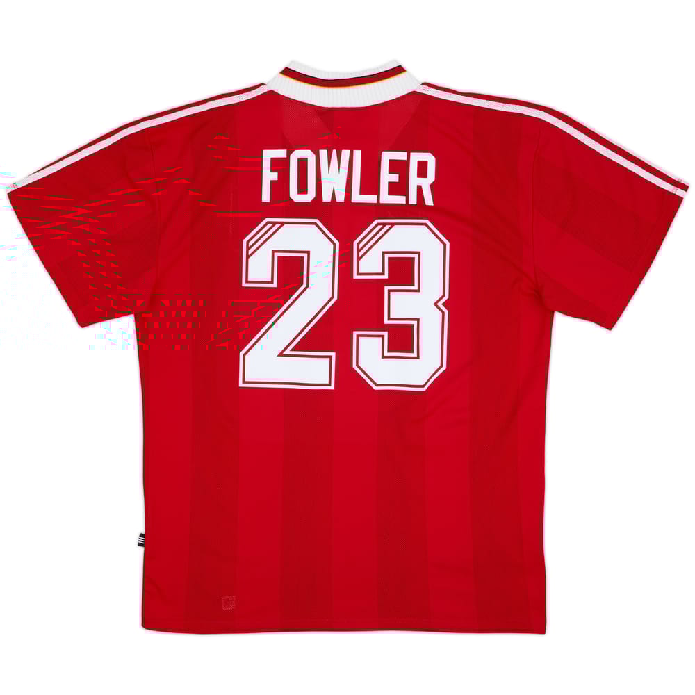 1995-96 Liverpool Home Shirt Fowler #23 - 8/10 - (XXL)