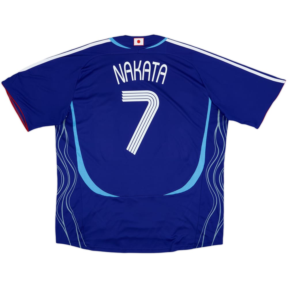 2006-08 Japan Home Shirt Nakata #7 - 10/10 - (XXL)