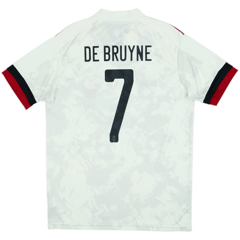 2020-22 Belgium Away Shirt De Bruyne #7 - 5/10 - (L)