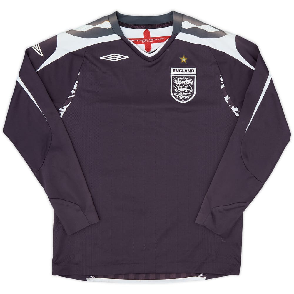 2007-09 England GK Shirt - 7/10 - (M.Boys)