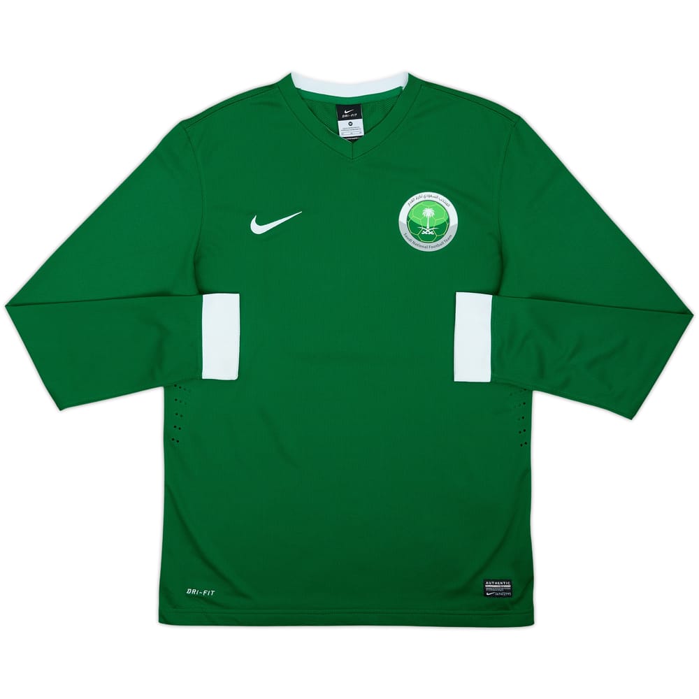 2013-14 Saudi Arabia Away L/S Shirt - 9/10 - (M)