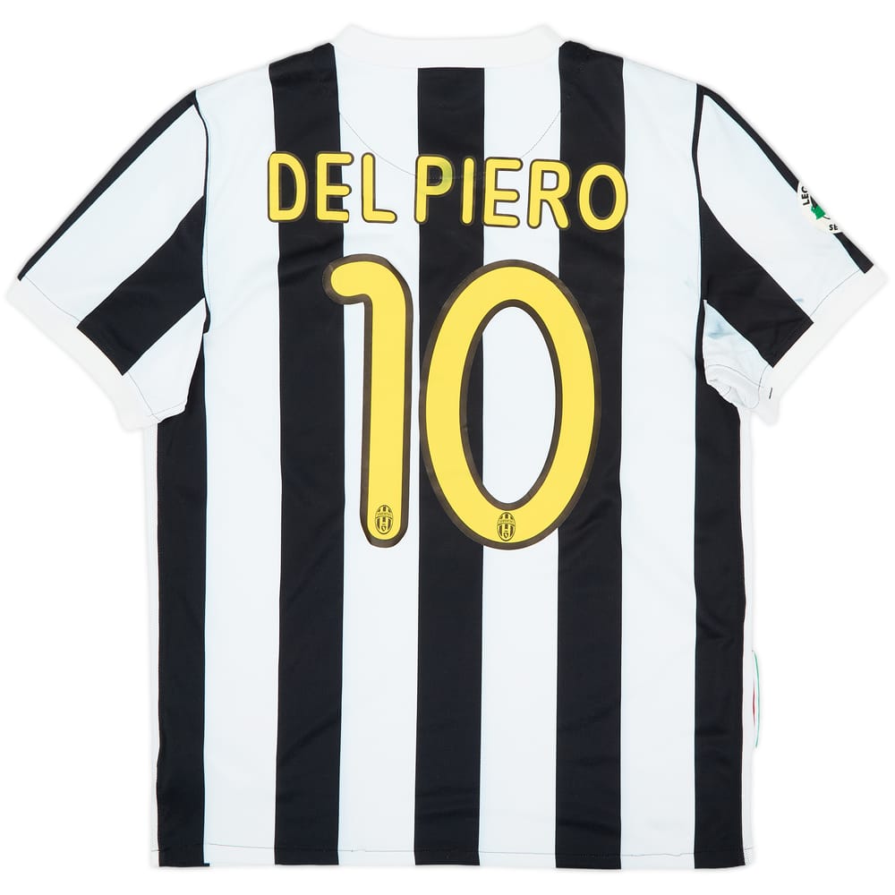2009-10 Juventus Camiseta Local Del Piero #10 - 4/10 - (M)