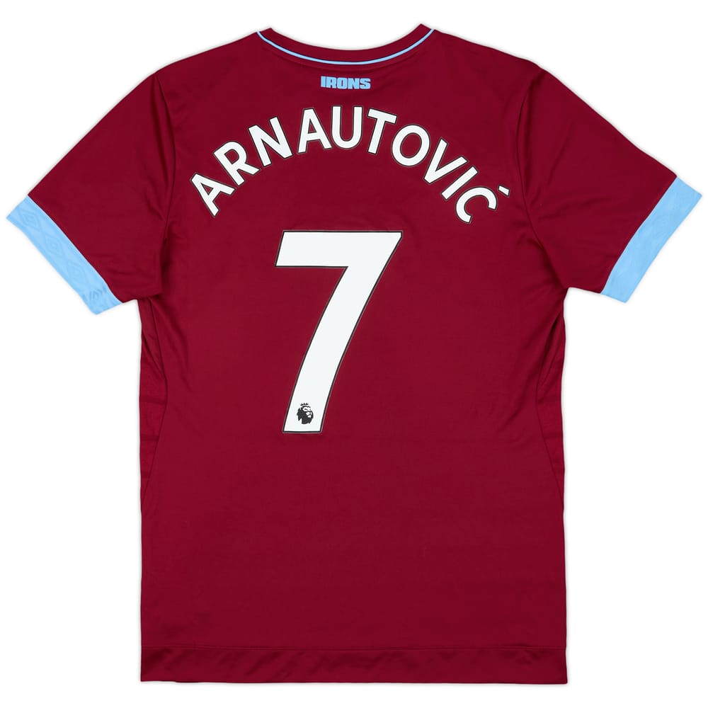 2018-19 West Ham Home Shirt Arnautovic #7 - 8/10 - (M)