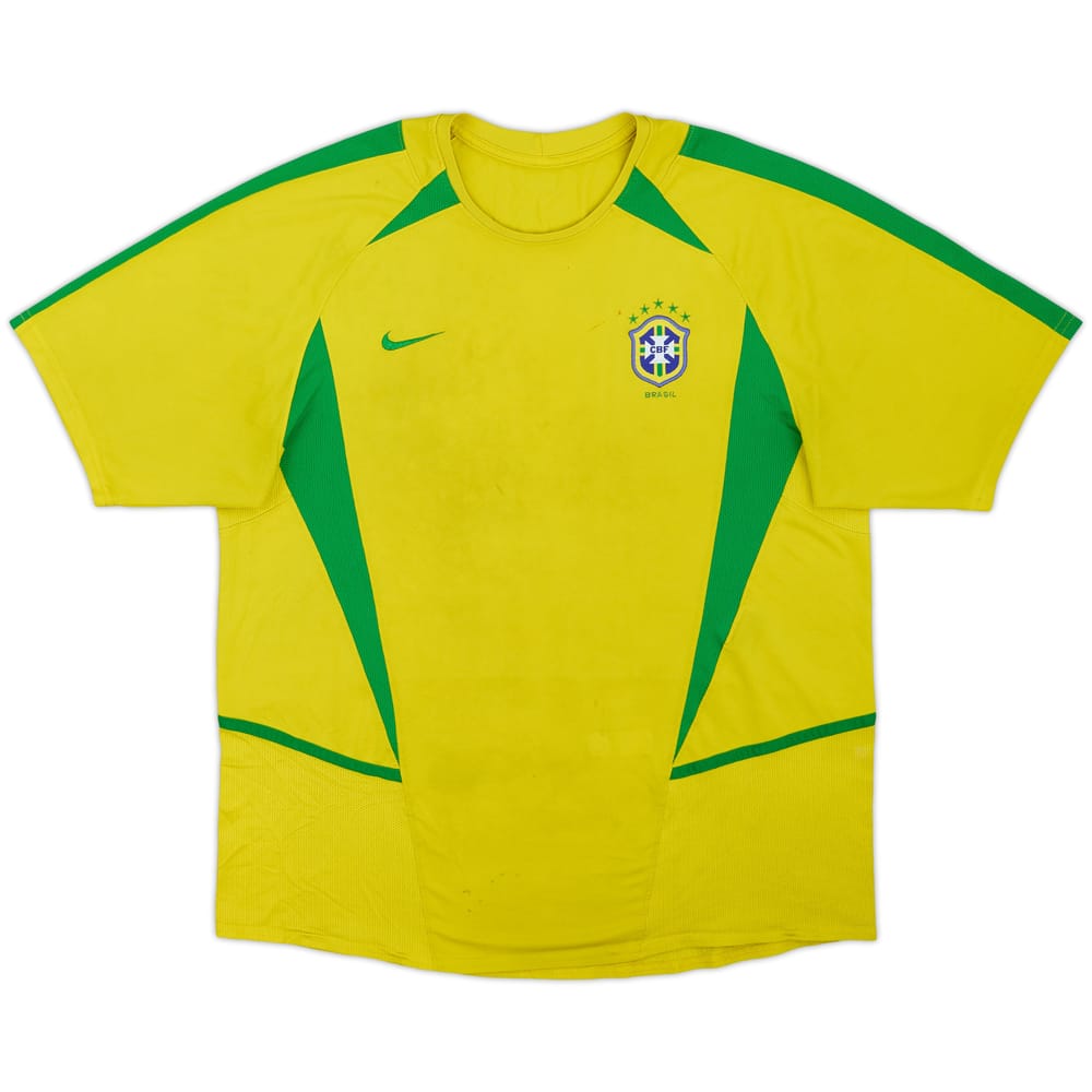 2002-04 Brasil Camiseta Local - 4/10 - (L)