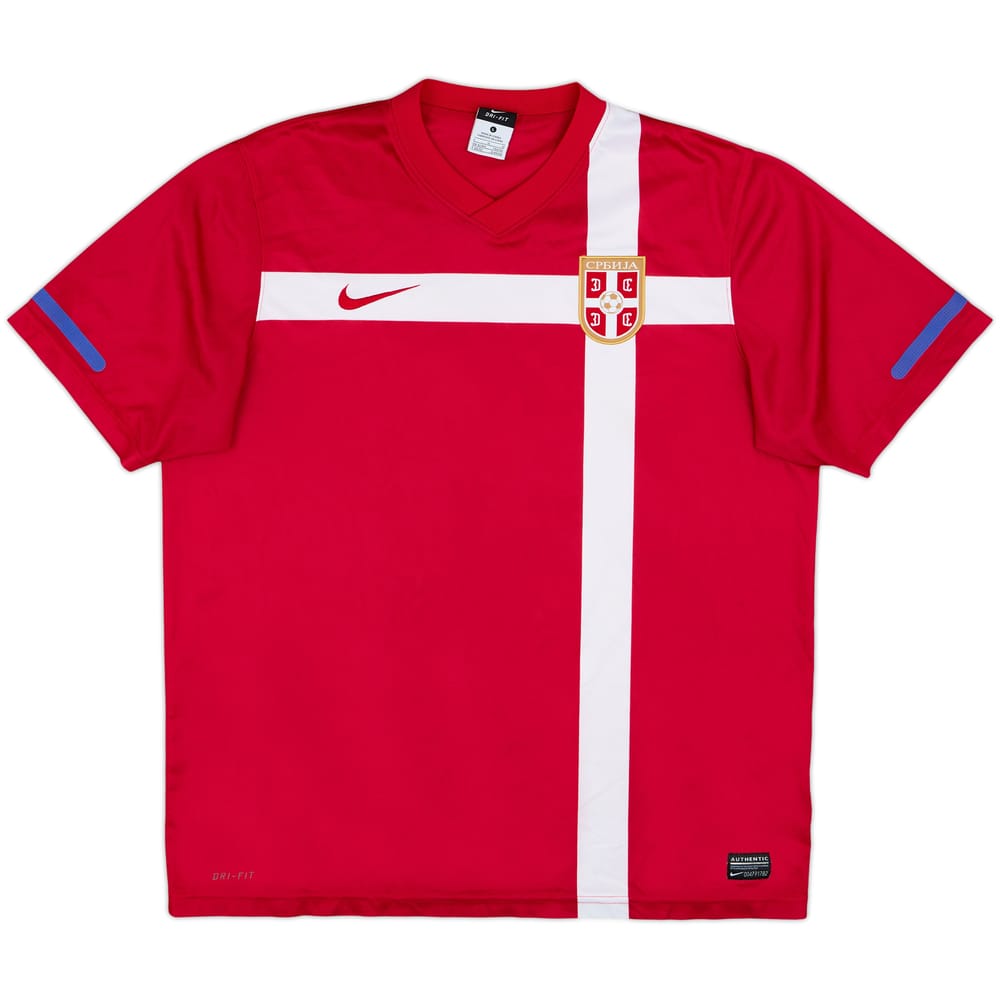 2010-11 Serbia Basic Home Shirt - 8/10 - (L)