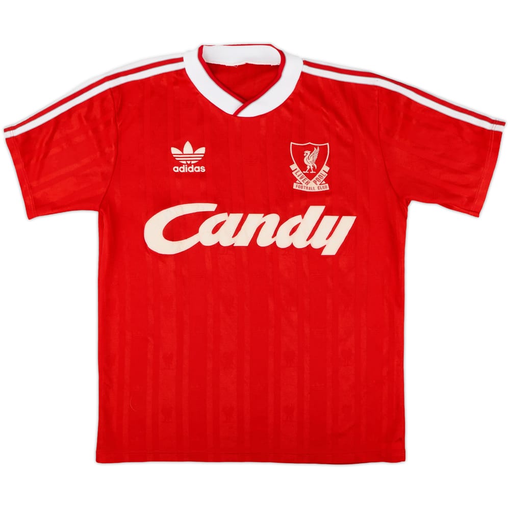 1988-89 Liverpool Home Shirt - 8/10 - (M)