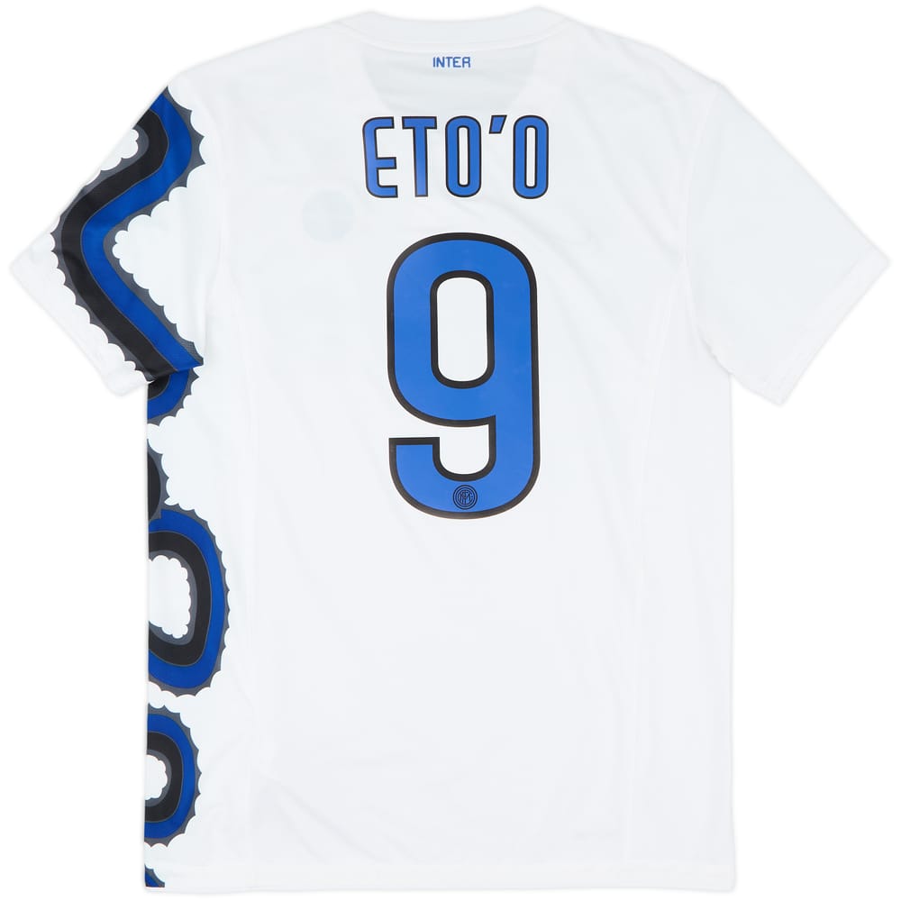 2010-11 Inter Milan Away Shirt Eto'o #9 - 9/10 - (M)