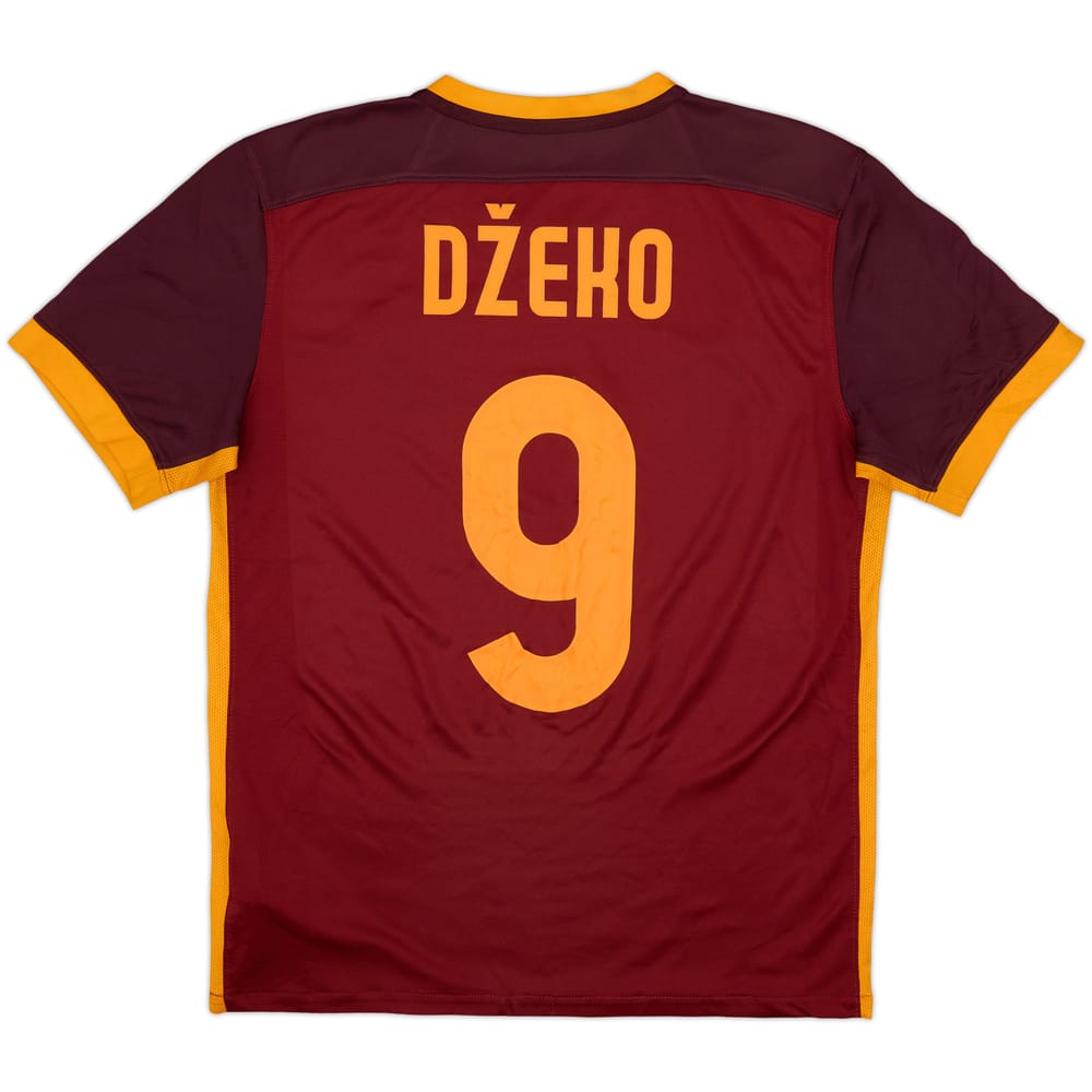 Camiseta de local de Roma 2015-16 Dzeko #9 - 8/10 - (M)