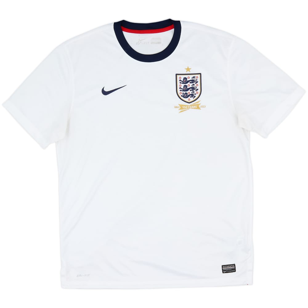 2013 England 150th Anniversary Home Shirt - 5/10 - (L)