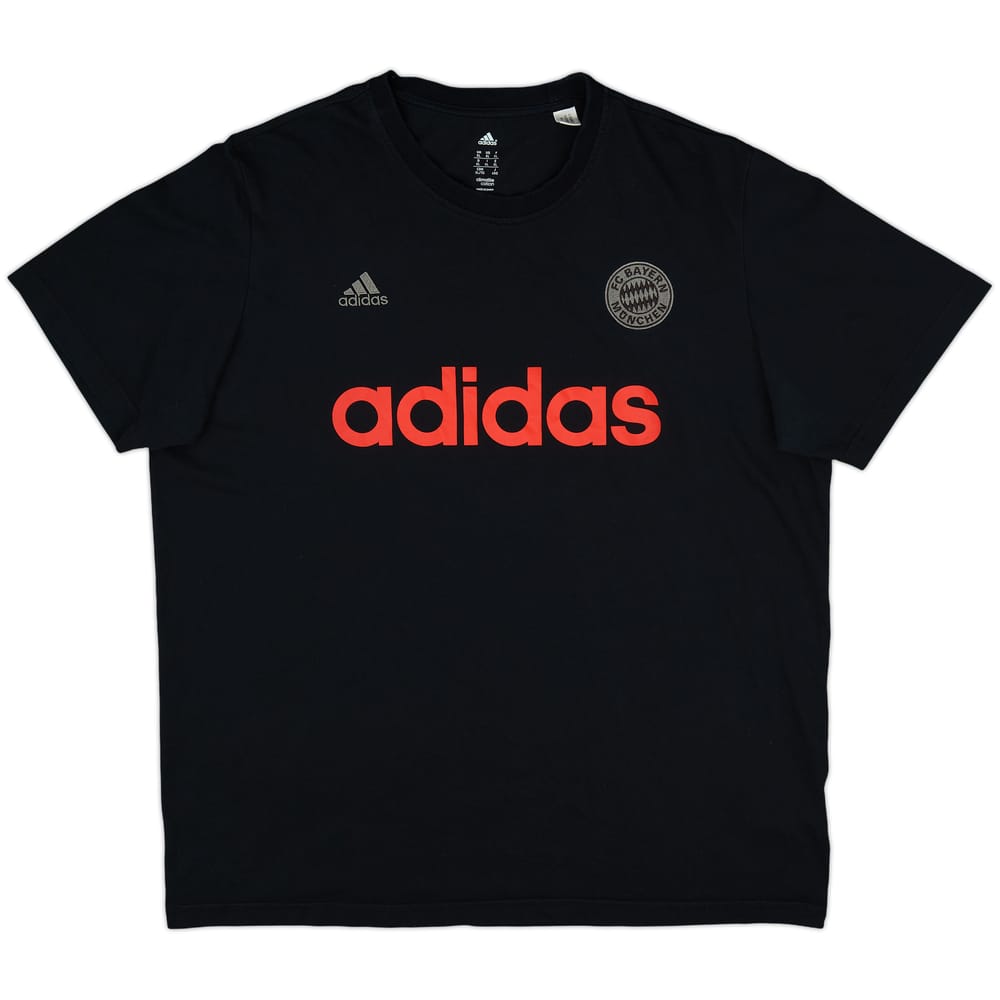 2014-15 Bayern Munich adidas Cotton Tee - 9/10 - (XL)