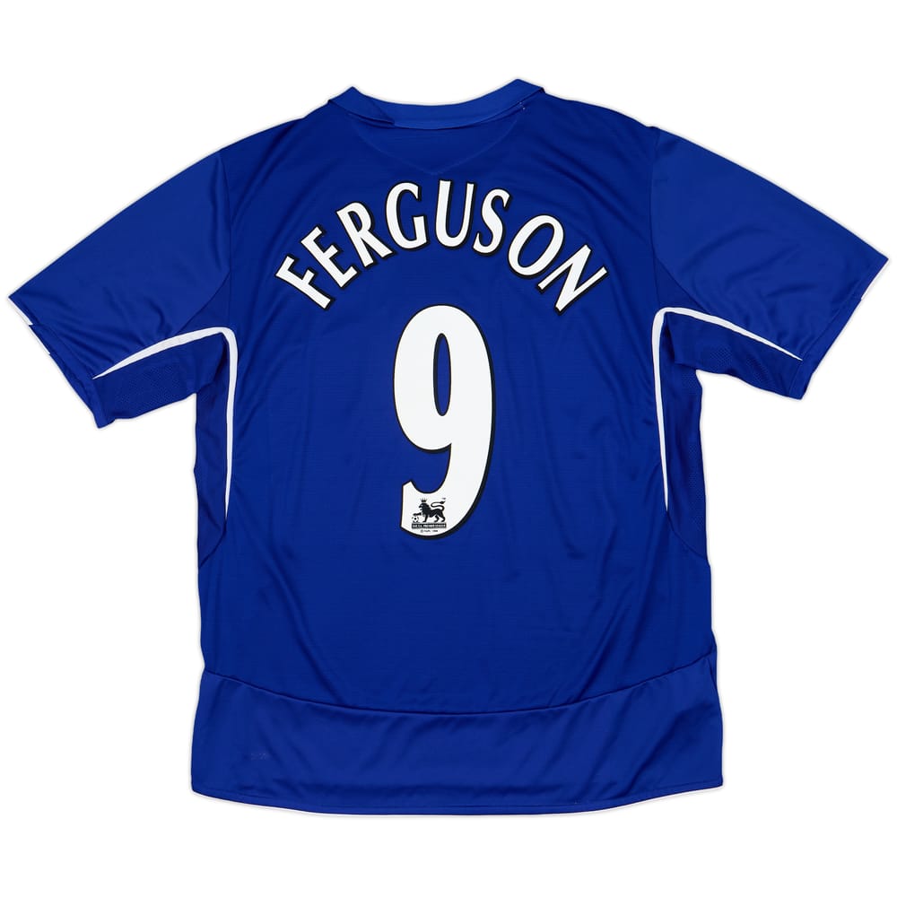 2005-06 Everton Home Shirt Ferguson #9 - 10/10 - (XL)