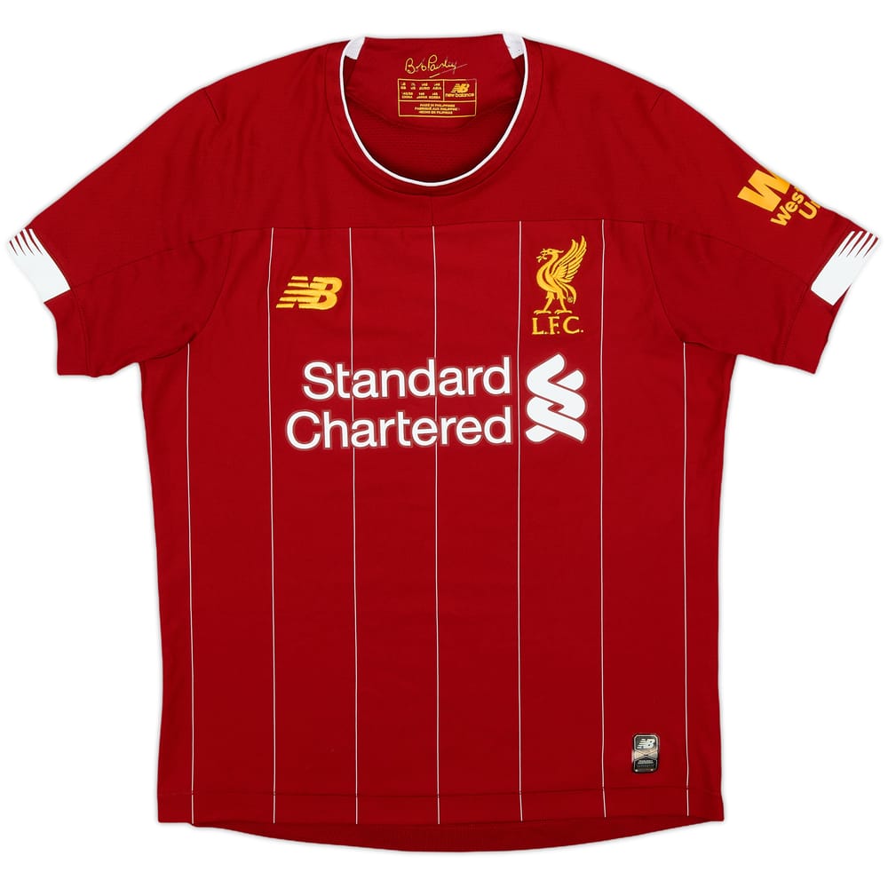2019-20 Liverpool Home Shirt - 9/10 - (L.Boys)