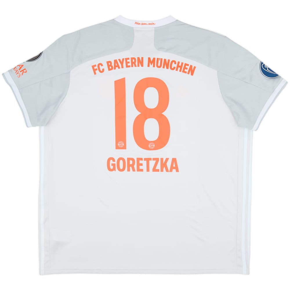 2020-21 Bayern Munich Away Shirt Goretzka #18 - 8/10 - (3XL)