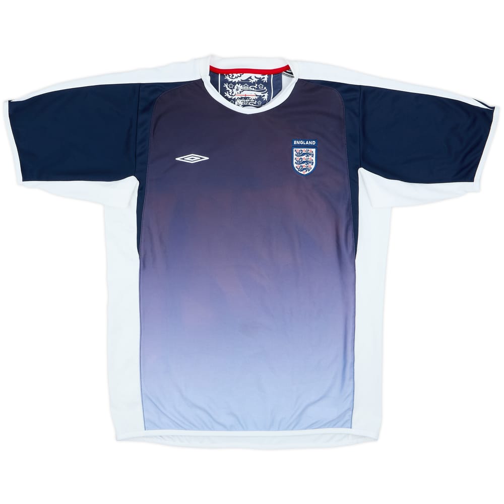 2004-06 England Umbro Training Shirt - 5/10 - (M)