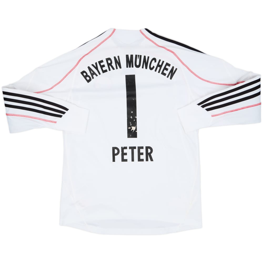 2009-10 Bayern Munich GK Shirt Peter #1 - 6/10 - (L.Boys)