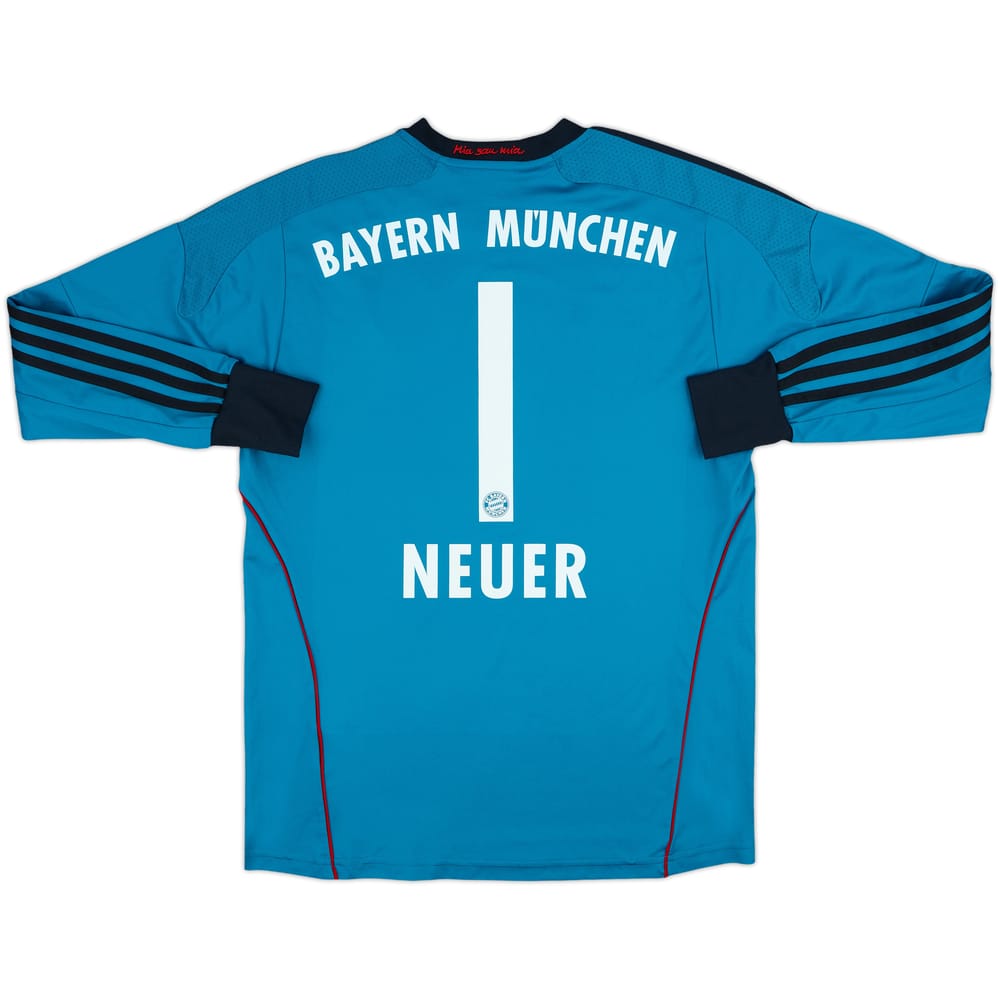 2013-14 Bayern Munich GK Shirt Neuer #1 - 8/10 - (XL.Boys)