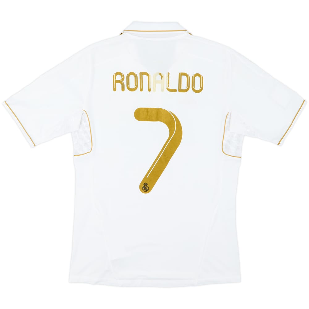 2011-12 Real Madrid Home Shirt Ronaldo #7 - 4/10 - (L)
