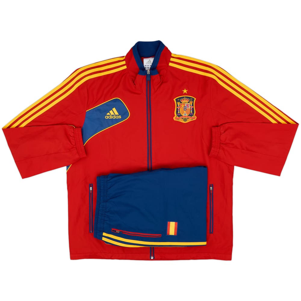 2012-13 Spain adidas Tracksuit - 8/10 - (L/XL)