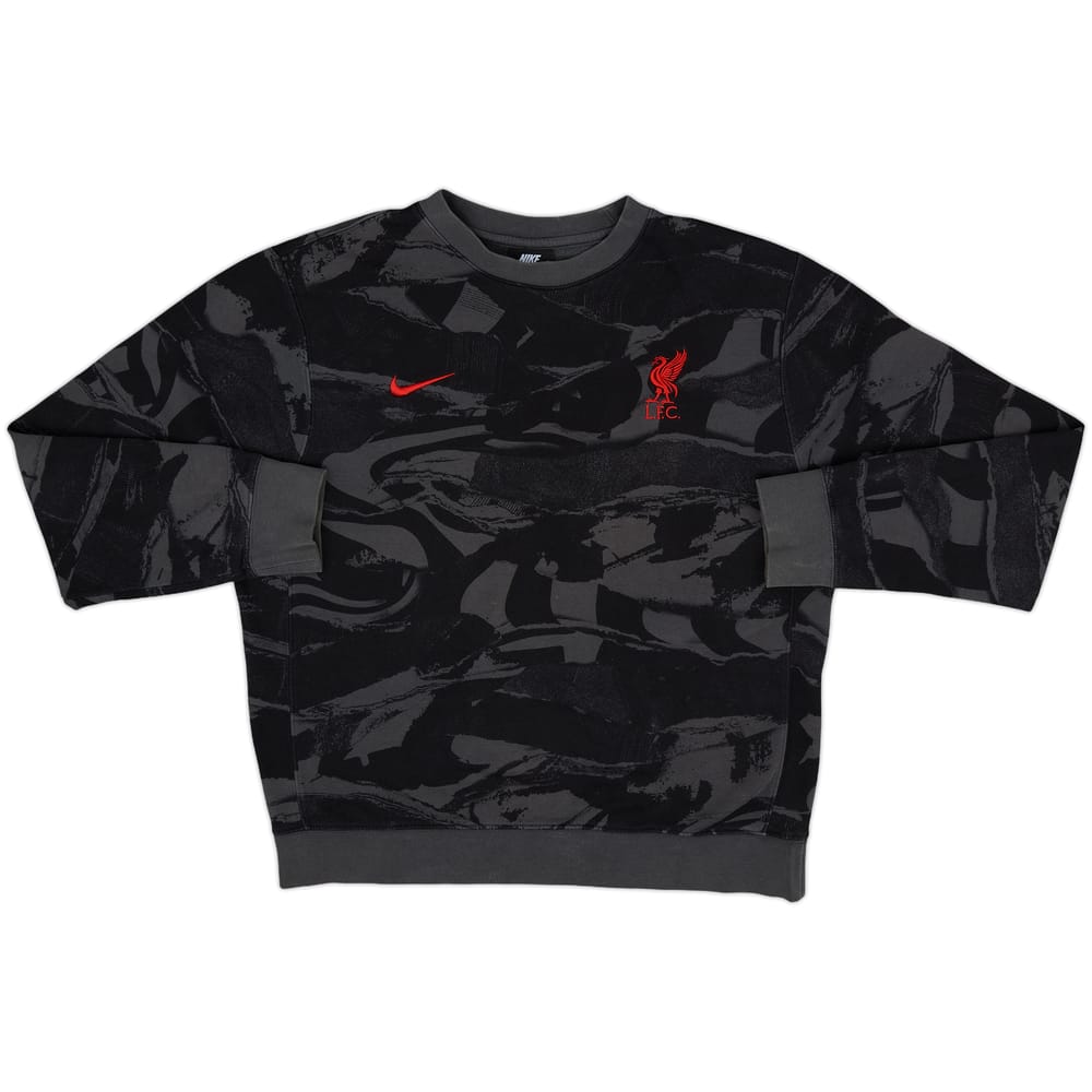 2020-21 Liverpool Nike Drill Top - 10/10 - (M)