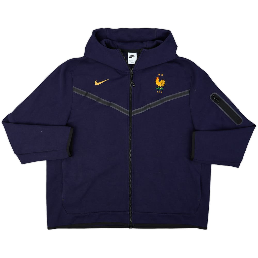 2024-26 France Nike Hooded Track Jacket - 9/10 - (XXL)