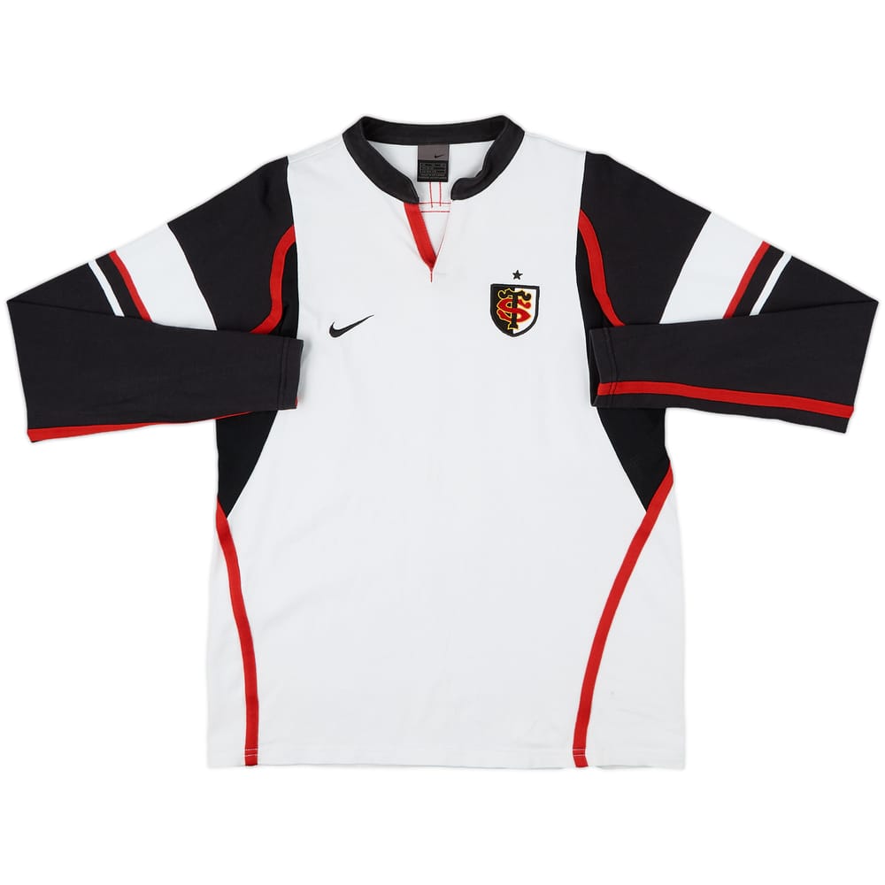 2002-03 Stade Toulousain Rugby Home L/S Shirt - 6/10 - (XL.Boys)