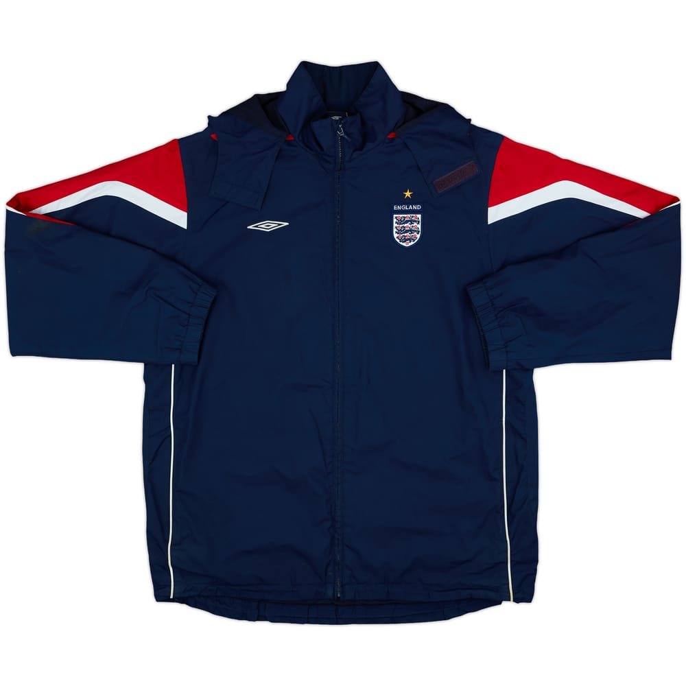 2004-06 England Umbro Hooded Rain Jacket - 5/10 - (L)