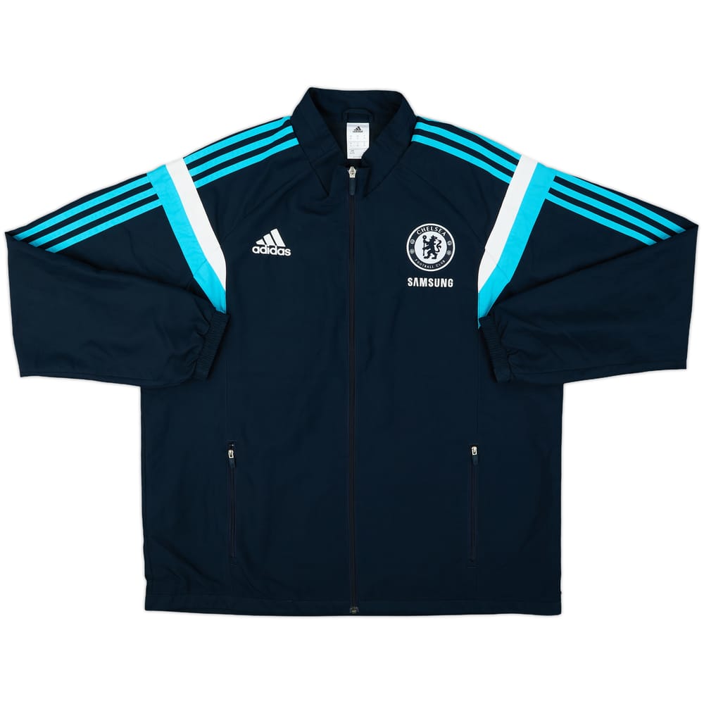 2014-15 Chelsea adidas Track Jacket - 8/10 - (XL)