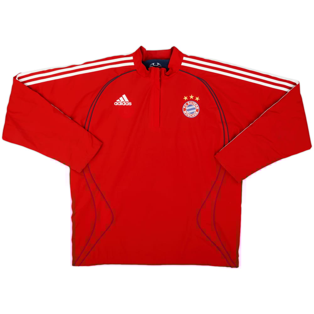 2006-07 Bayern Munich adidas 1/4 Zip Reversible Fleece Top - 9/10 - (M/L)