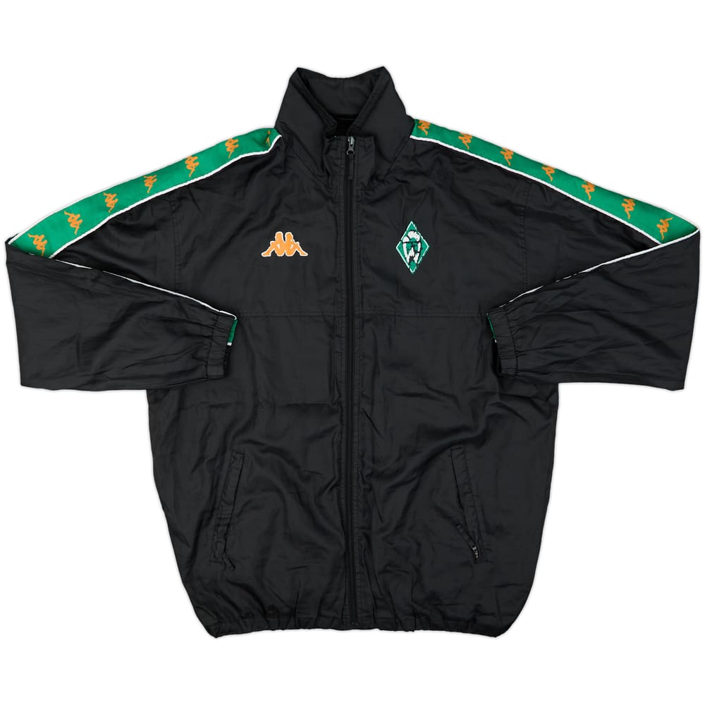 2000-01 Werder Bremen Kappa Hooded Rain Jacket - 4/10 - (XL)