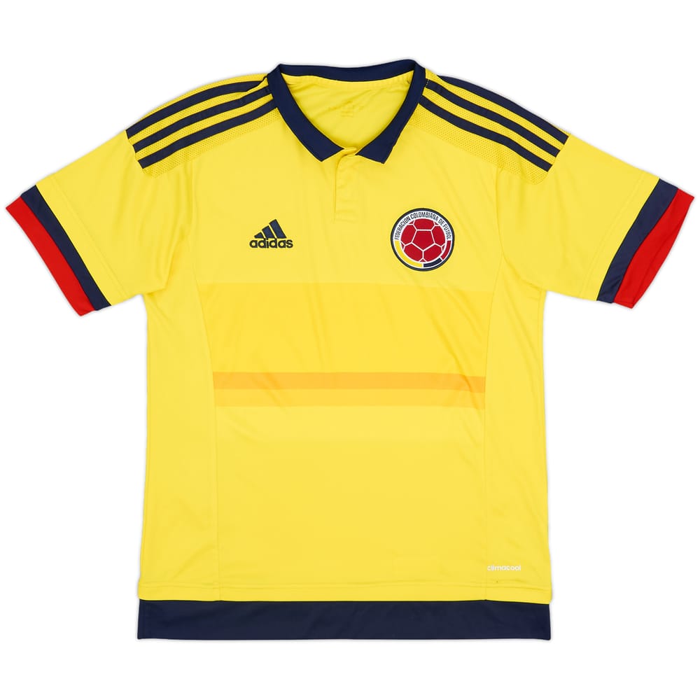 2015 Colombia Copa America Home Shirt - 8/10 - (S)