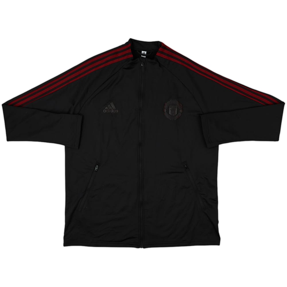 2020-21 Manchester United adidas Track Jacket - 8/10 - (L)