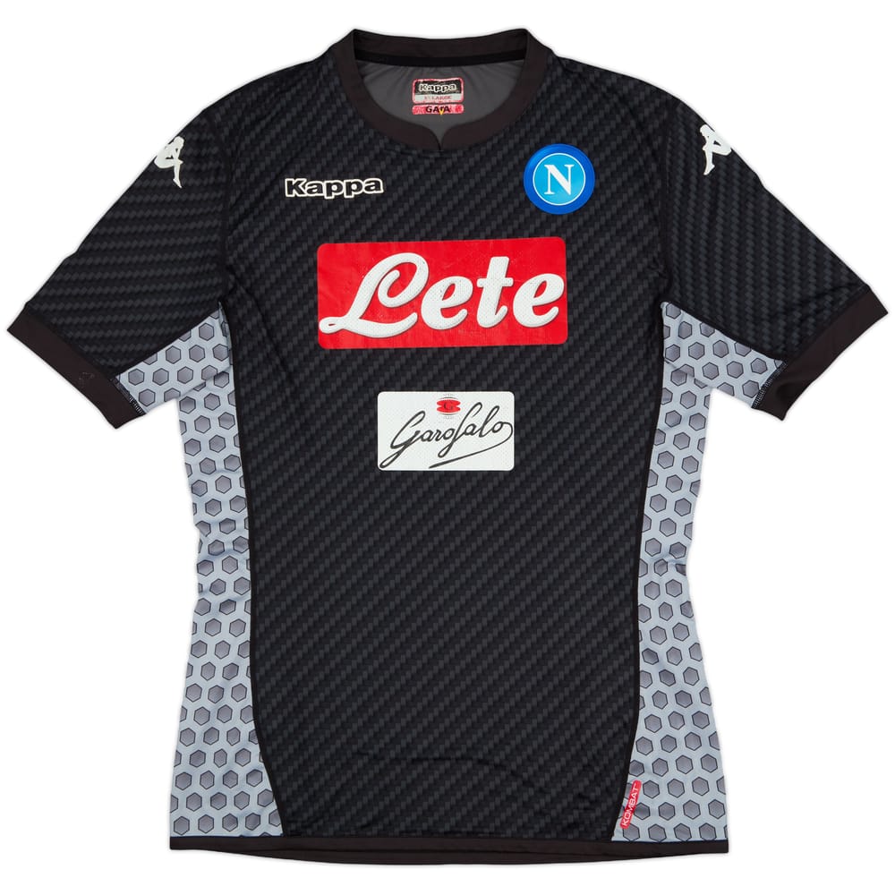 2017-18 Napoli Fourth Shirt - 7/10 - (XXL)